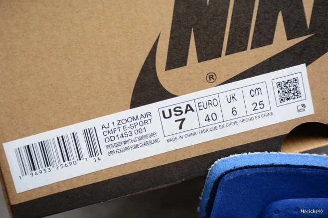 Reps TBkick 1 Legends High (Esports) Zoom CMFT Jordan DD1453-001 League of Air 0806